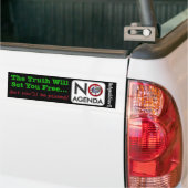 De waarheid doet pijn bumpersticker (Op Truck)