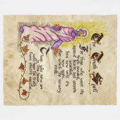 De waarheid fleece deken (Voorkant (Horizontaal))