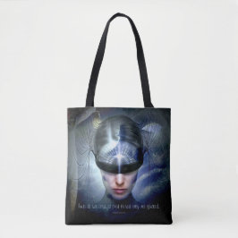 De waarheid houdt niet op te bestaan Canvas tas