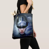 De waarheid houdt niet op te bestaan Canvas tas (Dichtbij)