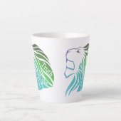 De waarheid is als een leeuw latte mok (Voorkant)