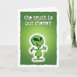 De waarheid is daar. kaart