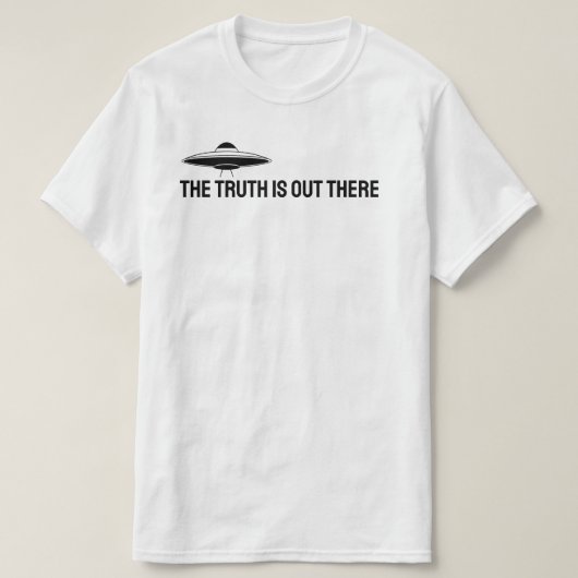 De waarheid is daar. t-shirt (Design voorkant)