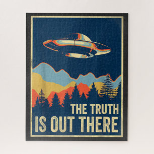 De waarheid is dat er 51 buitenaardse ufo is legpuzzel