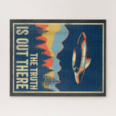 De waarheid is dat er 51 buitenaardse ufo is legpuzzel (Horizontaal)