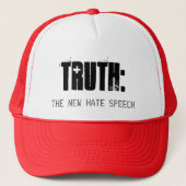 De waarheid is de New Hate Speech - Unisex Pet (Voorkant)