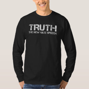 De waarheid is de nieuwe haatzaaiende anti-regerin t-shirt