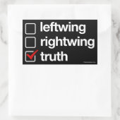 De waarheid is de Sticker van het antwoord (Tas)