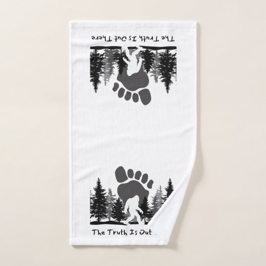 De waarheid is er. bad handdoek (Handdoek)