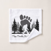 De waarheid is er. bad handdoek (Wasdoekje)