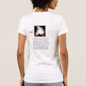 de waarheid is erger dan fictie - zuivel t-shirt (Achterkant)