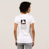 de waarheid is erger dan fictie - zuivel t-shirt (Achterkant volledig)
