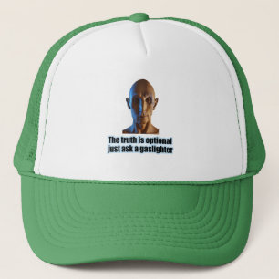 De waarheid is optionele Trucker Hat Pet