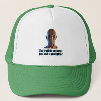 De waarheid is optionele Trucker Hat Pet