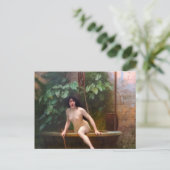 De waarheid komt uit haar goed - Jean-Leon Gerome Briefkaart (Staand voorkant)