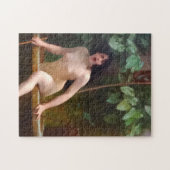 De waarheid komt uit haar goed - Jean-Leon Gerome Legpuzzel (Horizontaal)