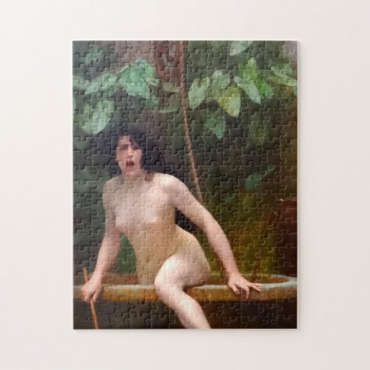 De waarheid komt uit haar goed - Jean-Leon Gerome Legpuzzel (Verticaal)