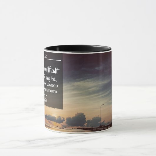 De waarheid mok (Midden)