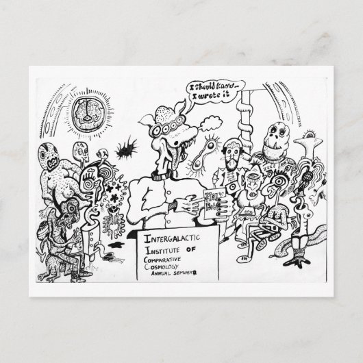 De waarheid over de bijbel (Cartoon) Briefkaart (Voorkant)