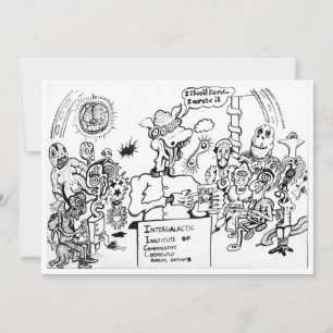 De waarheid over de Bijbel (Cartoon) Flat Card