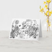 De waarheid over de bijbel (Cartoon) Kaart (Gele Bloem)