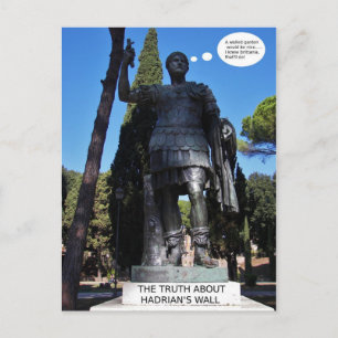 De waarheid over de muur van Hadrian. Briefkaart