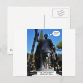 De waarheid over de muur van Hadrian. Briefkaart (Voorkant / Achterkant)