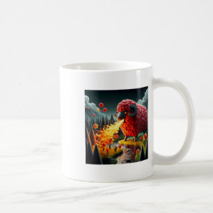 De waarheid over de Welshe Draak Sticker Koffiemok