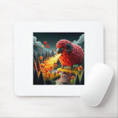 De waarheid over de Welshe Draak Sticker Muismat (Met muis)