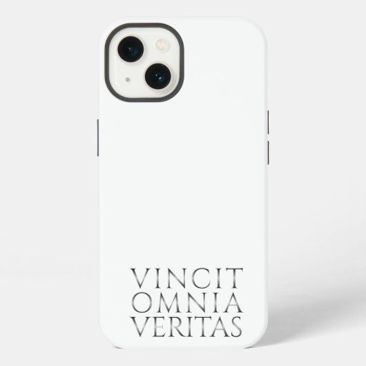 DE WAARHEID OVERWINDT ALLES iPhone HOESJE (Achterkant)