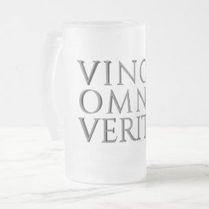 DE WAARHEID OVERWINT ALLES - Licht Matglas Bier Mu Bierpul