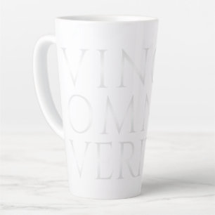DE WAARHEID OVERWINT ALLES - Light Latte Mok