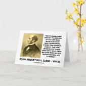 De Waarheid van John Stuart Mill bereikt meer Kaart (Gele Bloem)