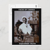De Waarheid van Sojourner Briefkaart (Voorkant / Achterkant)