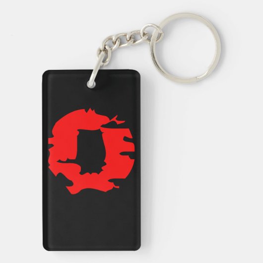 De waarheid was "lege" Sleutelhanger (achterkant)