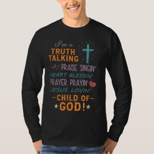 De waarheid werpt het kind van God dat zich moet b T-shirt