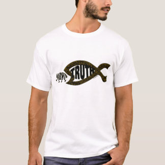 De waarheid wint in het einde t-shirt