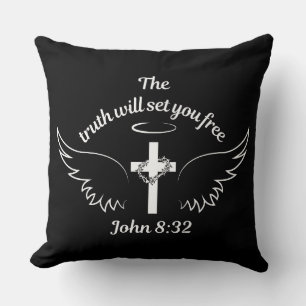 De waarheid zal je bevrijden John 8:32 Kussen