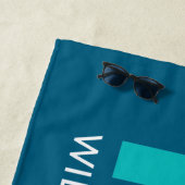 De waarheid zal je bevrijden strandlaken (In situ)