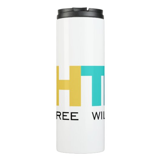 De waarheid zal je bevrijden thermosbeker (Achterkant)