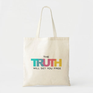 De waarheid zal je bevrijden tote bag