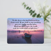 De waarheid zal u vrije geheugenKaart plaatsen (Staand voorkant)