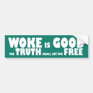 De waarheid zet je vrij bumpersticker