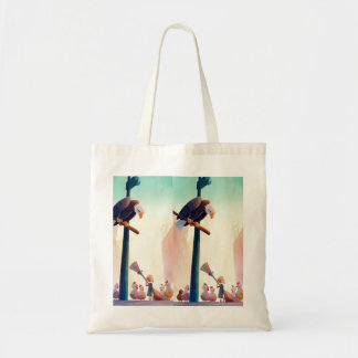 De Waarnemer Op De Draad Tote Bag