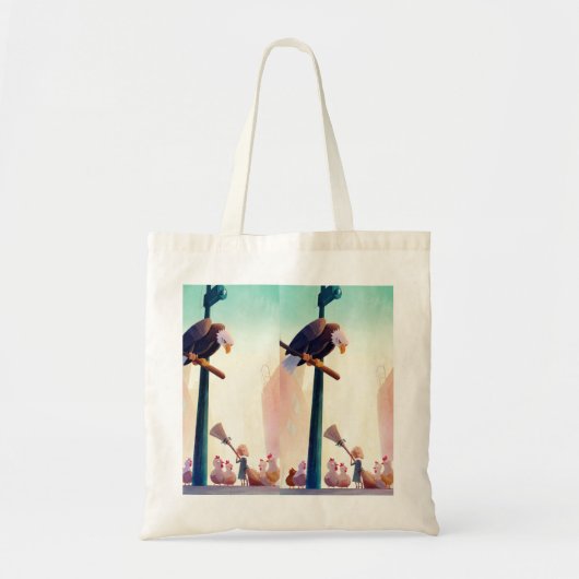De Waarnemer Op De Draad Tote Bag (Voorkant)