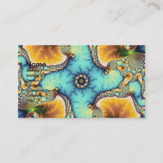 De waarnemer visitekaartje (Voorkant)