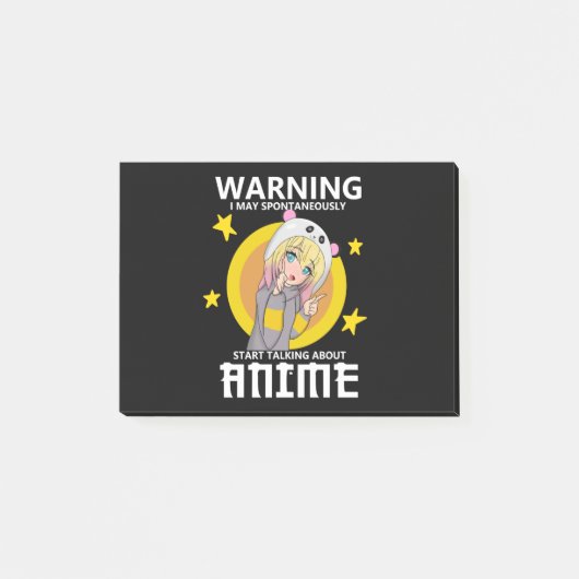 de waarschuwing kan beginnen over animatie te spre post-it® notes (Voorkant)