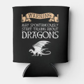 De waarschuwing kan beginnen over Dragons te sprek Blikjeskoeler (Voorkant)