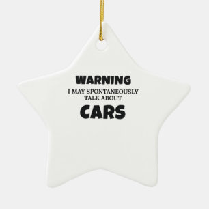 De waarschuwing van de Auteur van de Auteur van de Keramisch Ornament