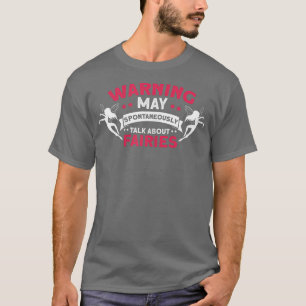 De waarschuwing van vrouwen kan spontaan spreken o t-shirt